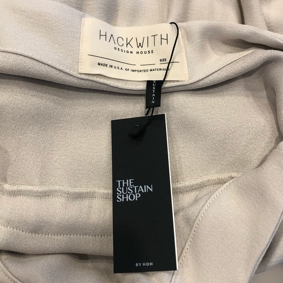 HACKWITH DESIGN SHOP Cream Button Front Sundress - Picture 6 of 6